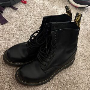 Dr. Martens Black Combat Boots